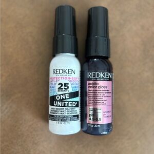 Redken Hair Treatment Duo Multibenefit and Heat Protection Travel Size